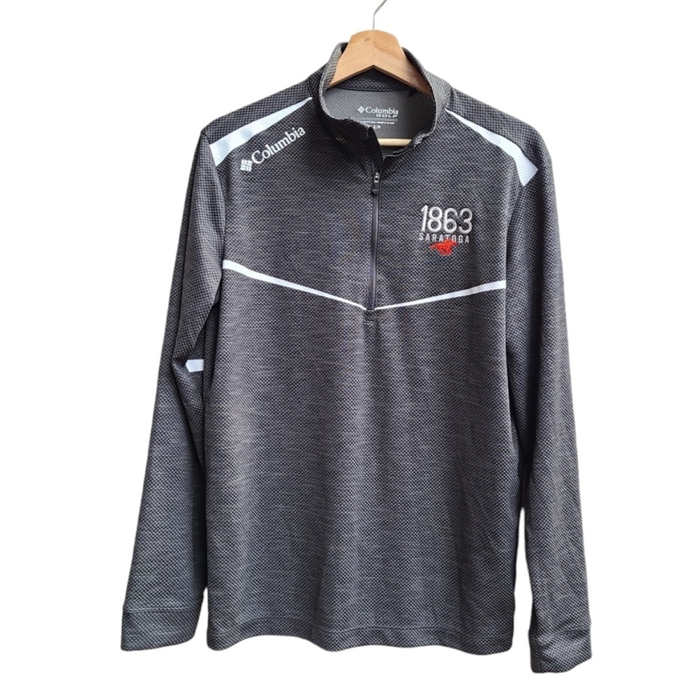 Columbia Saratoga Race Track 1863 Long Sleeve Quarterzip